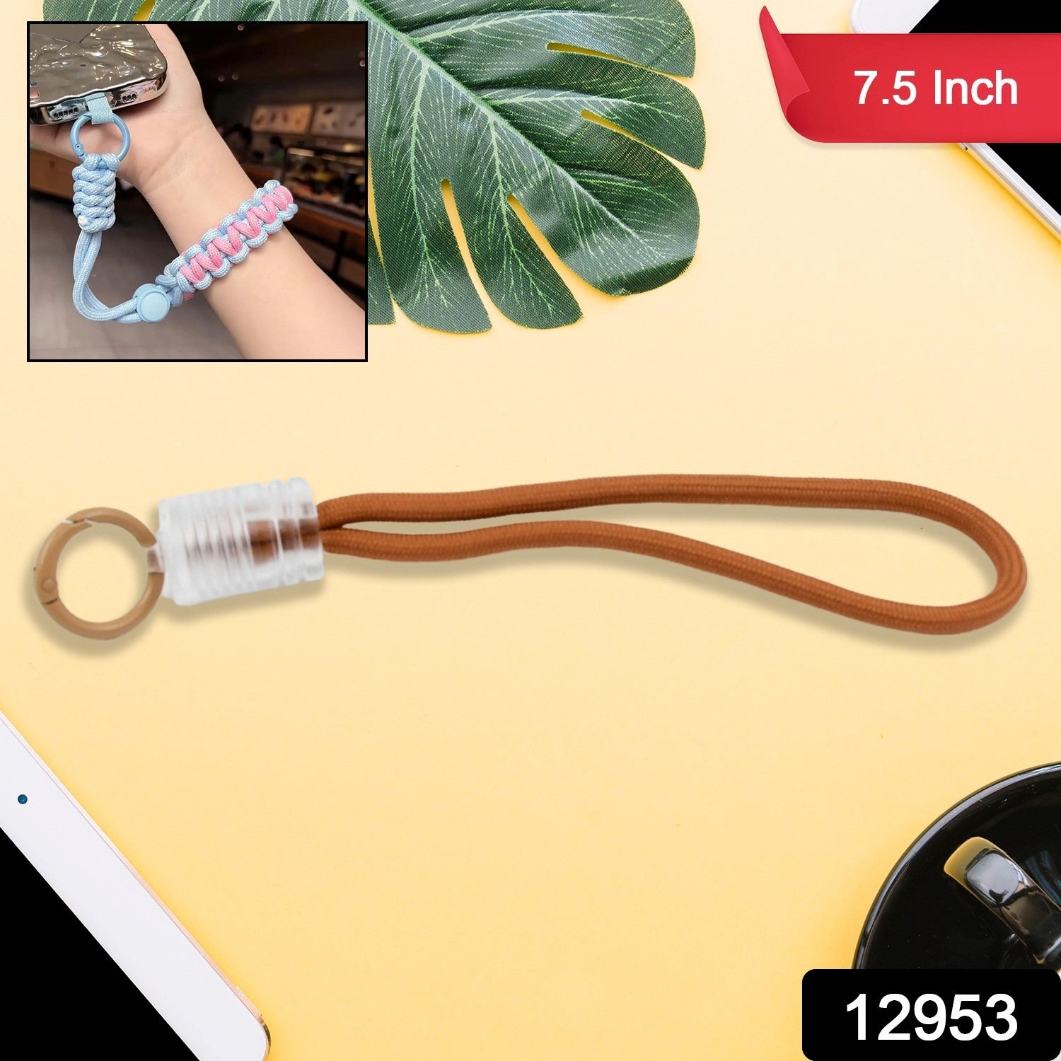 Multipurpose Hand Wrist Strap Lanyardwith Cellphone, Phone Strap (1 Pc / 7.5 Inch / Multicolor) Multipurpose Hand Wrist Strap Lanyardwith Cellphone, Phone Strap (1 Pc / 7.5 Inch / Multicolor)